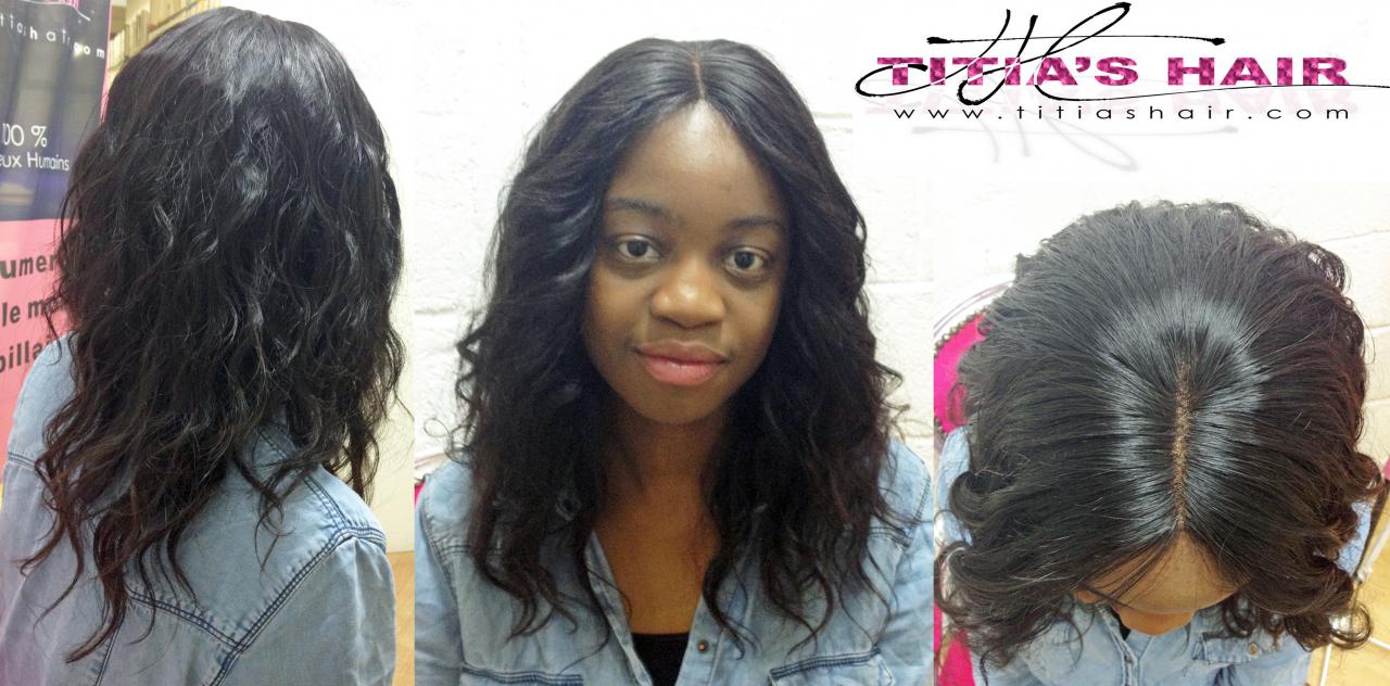 Tissage brésilien premium 12' body wave + closure 12'