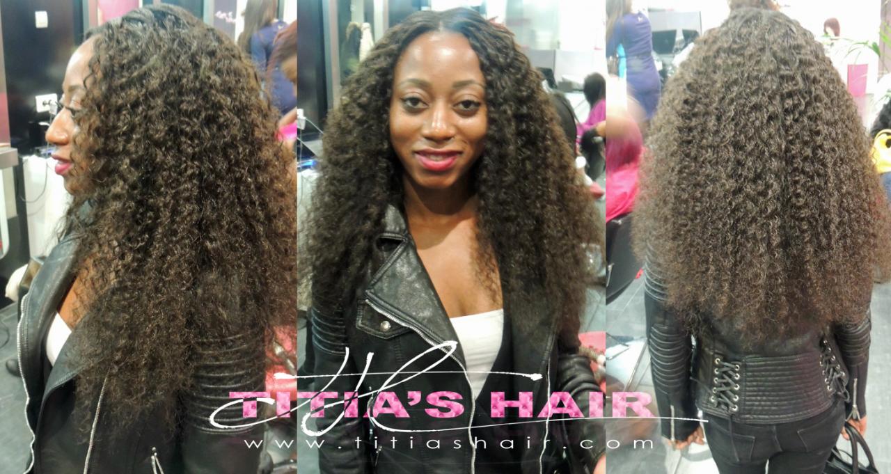 Tissage brésilien kinky curky