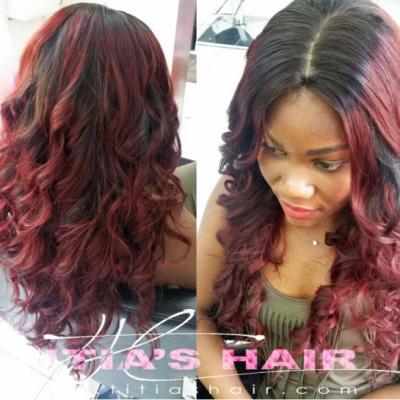 Tissage brésilien Premium loose wave + closure silk base