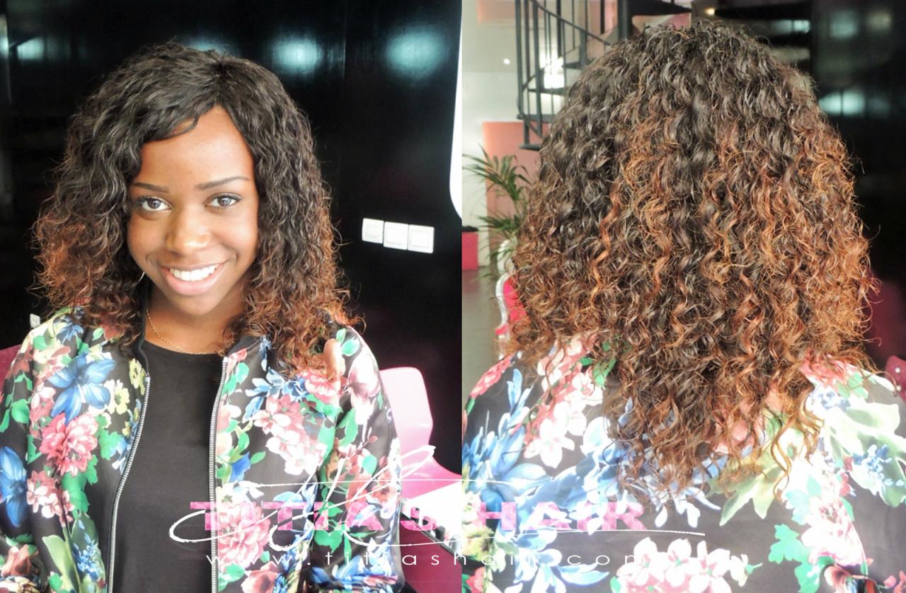 Tissage brésilien Premium 14' et 16' kinky curly